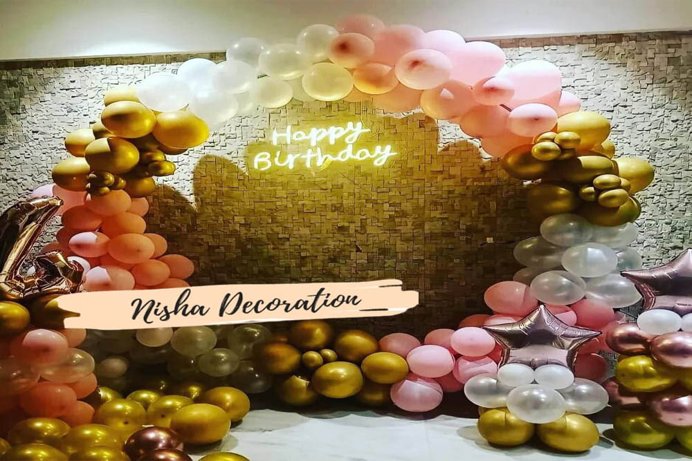 balloon decoration in noida