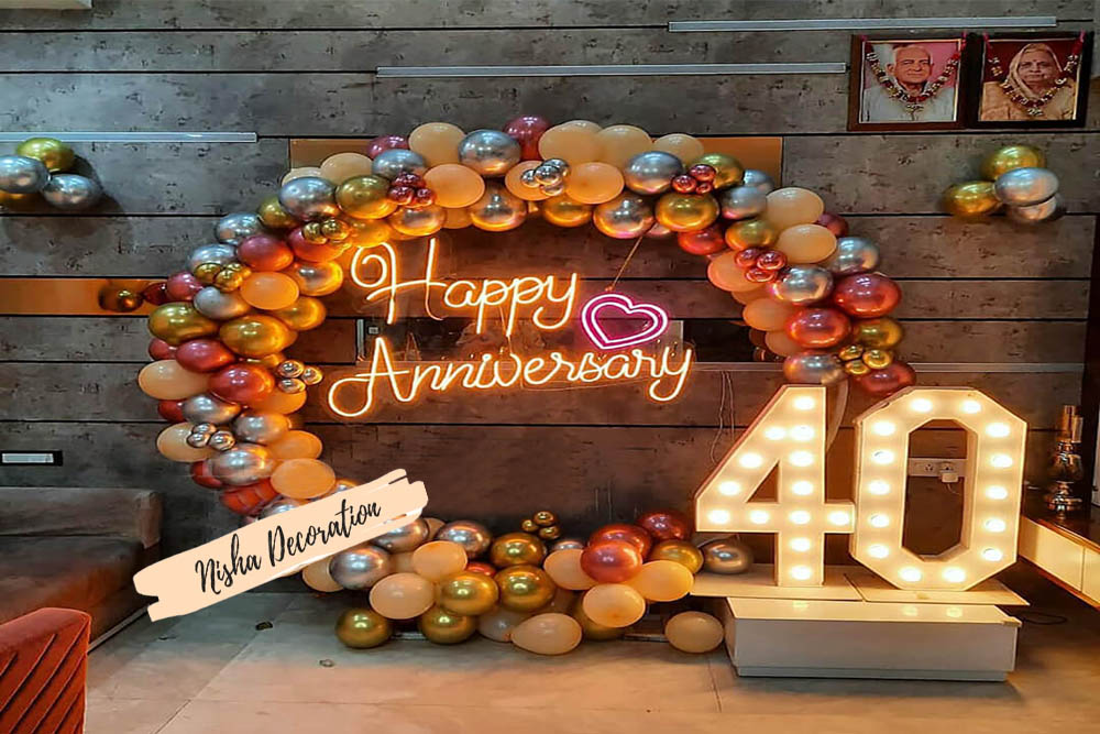 anniversary decoration near me